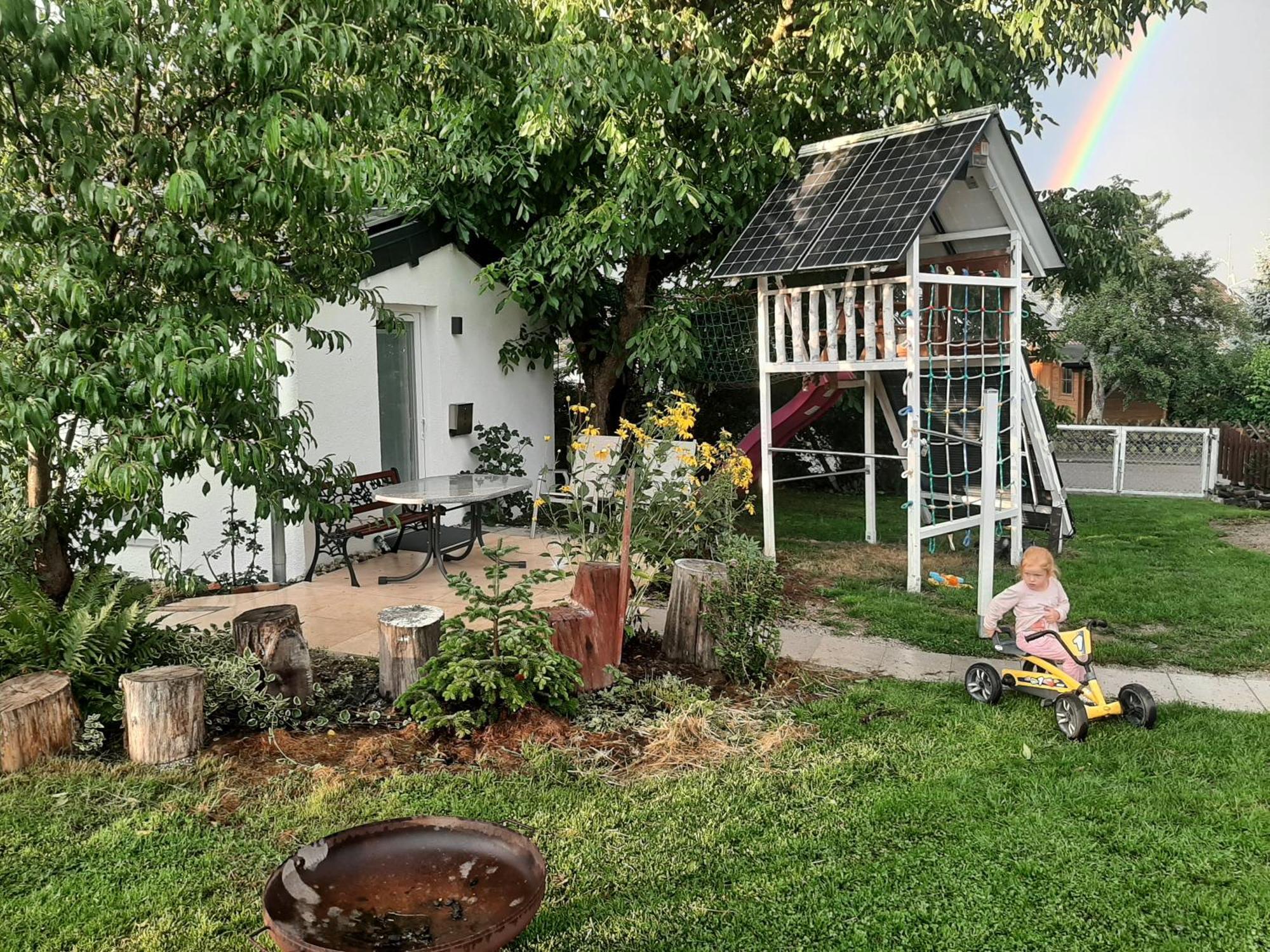 Keidelheim Chalet Im Spiel- Und Obstgarten מראה חיצוני תמונה